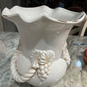 Ceramic Wide Mouth Vase